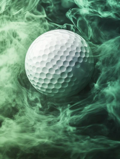 Smoky Golf Ball