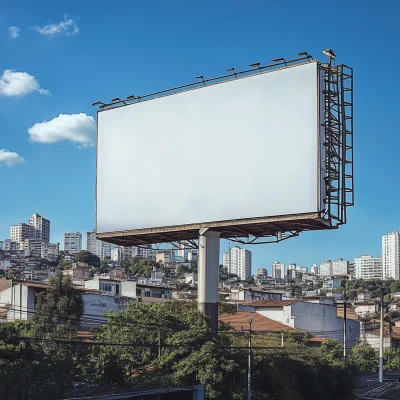 Urban Billboard Landscape