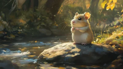 Thoughtful Hamster