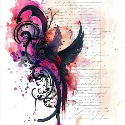 Watercolor Love Letter