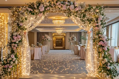 Enchanted Wedding Entrance