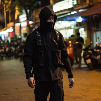 Evening Stroll in Hanoi