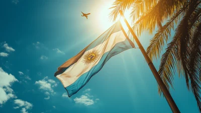 Cinematic Cotton Flag