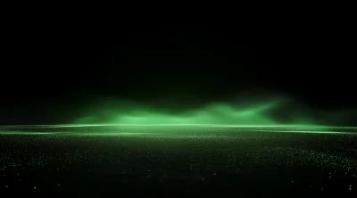 Futuristic Glowing Particles