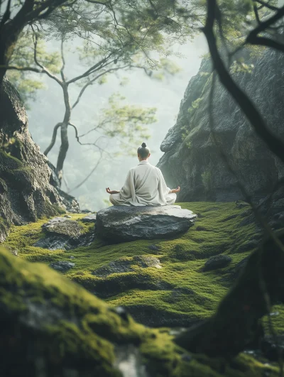 Taoist Disciple Meditation