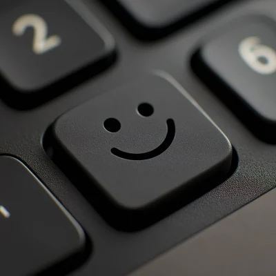 Happy Keyboard Button