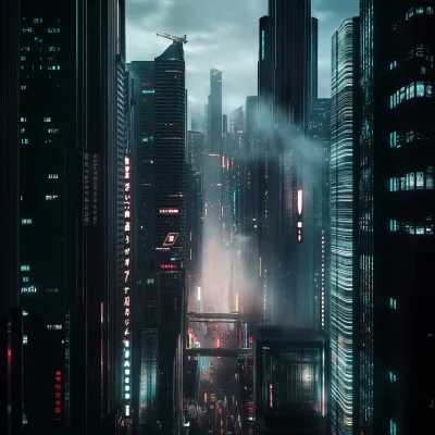 Cyberpunk Cityscape