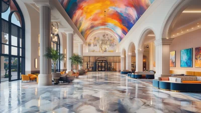 Luxurious Hotel Lobby