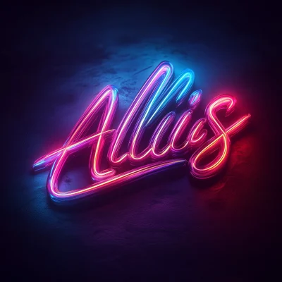 Futuristic Allics Logo