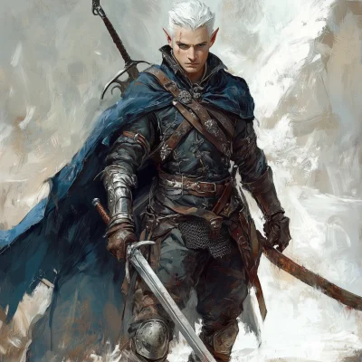 Winter Eladrin Warrior