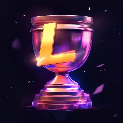 Gradient Glow Trophy