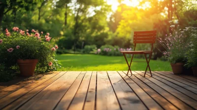 Colorful Backyard Garden