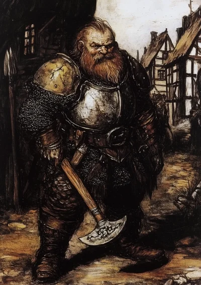 Imperial Dwarf Portrait