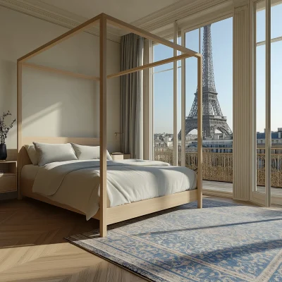 Grand Parisian Bedroom