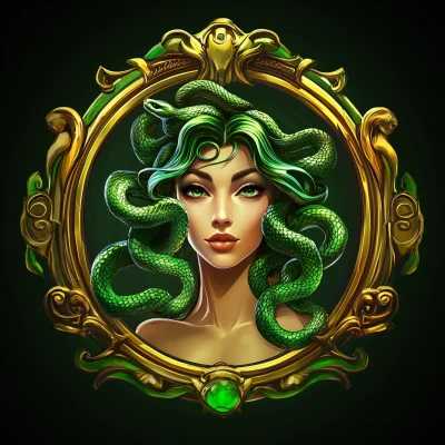 Medusa Slot Game Logo