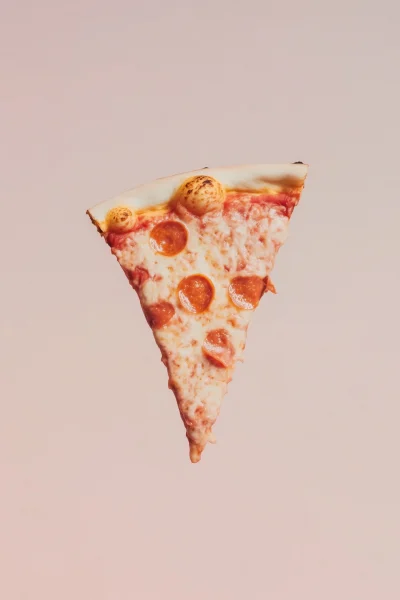 Minimalist Pizza Advertisement