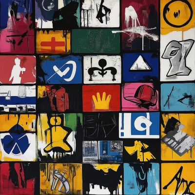 Urban Pop Art Collage