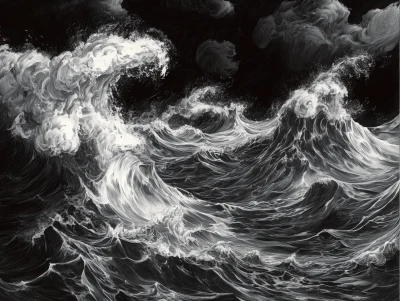 Powerful Ocean Waves