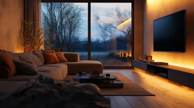 Cozy Modern Living Room