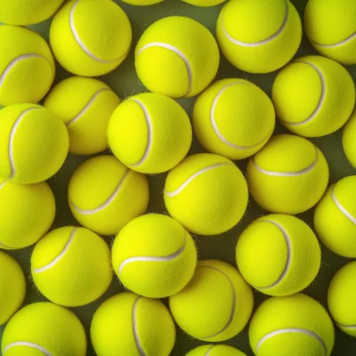 Bright Yellow Tennis Balls