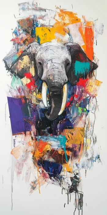 Abstract Elephant