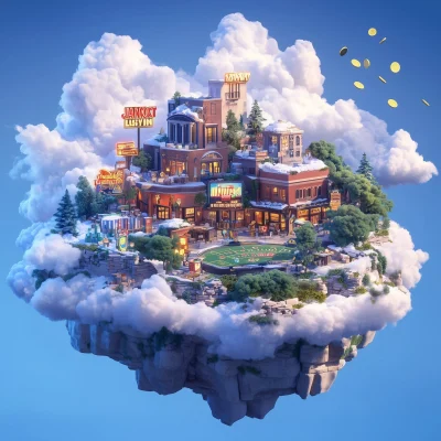 Floating Casino Island