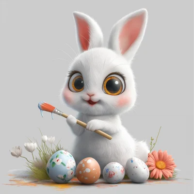 Easter Bunny Art