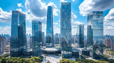 View of Beijing’s Modern Architecture