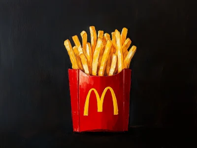 Dutch Still Life with Fries