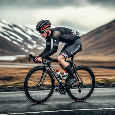 Cycling in Iceland