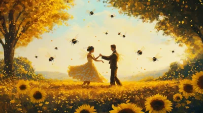 Dancing in the Sunflower Field