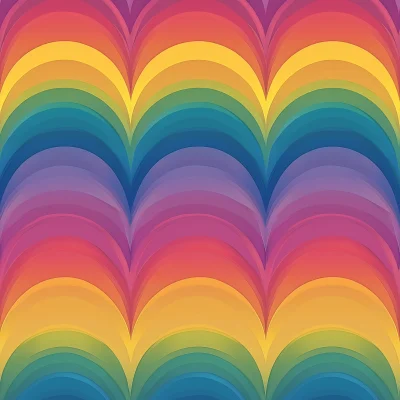 Colorful Rainbow Pattern