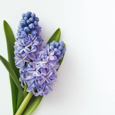 Top View of Hyacinth Flower