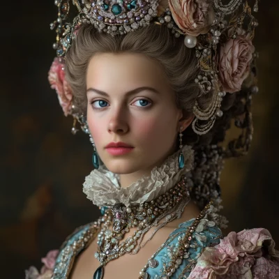 Portrait of a Historical Queen