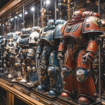 Warhammer 40k Museum Display