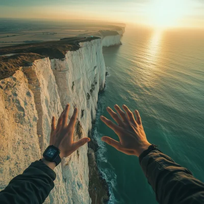 Suspended Over Cliffs