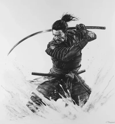 Samurai Action Shot