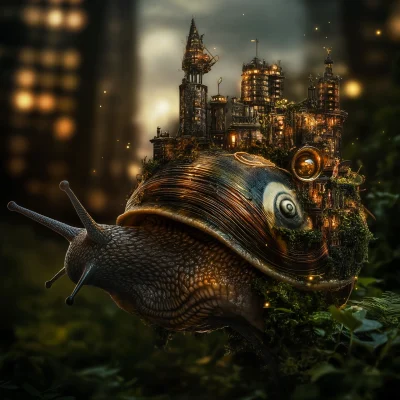 Steampunk Snail City