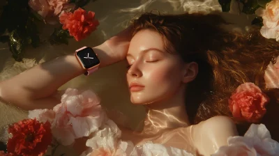 Model’s Arm with Apple Watch