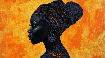 African Print Wall Art