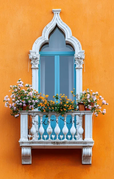 Surreal Spring Balcony