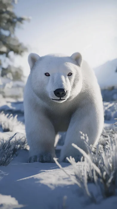 Realistic Polar Bear