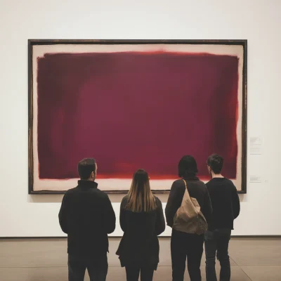 Rothko Painting at Tate Modern