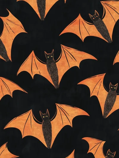 Halloween Bat Pattern