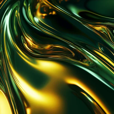 Vibrant Metallic Flow