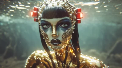 Golden Jewel Mermaid