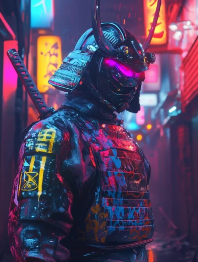 Futuristic Samurai