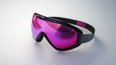 3D Rendered Ski Goggles