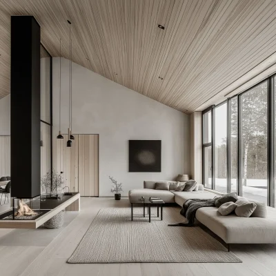 Modern Scandinavian Living Room