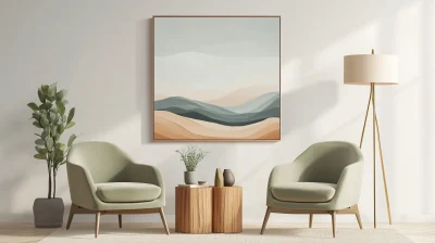 Abstract Landscape Wall Art